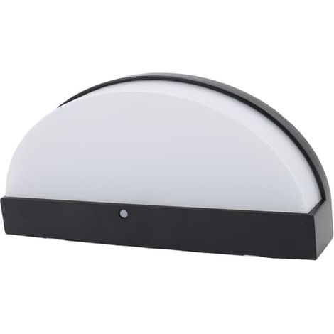 Applique solaire murale à détection de mouvement pour éclairage extérieur de terrasse, jardin et cour - 4 modes d'éclairage - Lumière chaude 4000K (1/5)