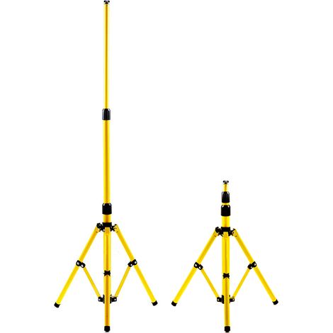 Randaco Teleskop Stativ Ständer Baustrahler für Baustrahler Fluter Arbeitslampe Arbeitssstrahler