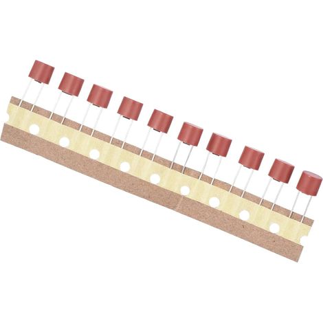 T6.3A 6.3A 250V Miniature Slow Blow x 10Pcs Electric Fuses Round Micro-Instrument for Electronic Parts, [Red] (1/5)