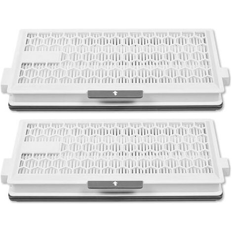 2 - Filtre Aspirateur - Filtre HEPA - Compatible Miele Complete C3 C2 Compact C1 C2 - Filtration Allergènes Et Poussière - Pour Familles Et Animaux - Blanc - 20x15x5cm (1/5)