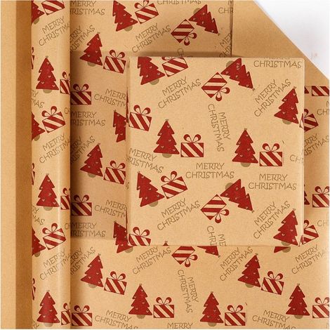 Rouleaux De Papier D'Emballage De Noël 43 cm X 10Mètres (1/5)