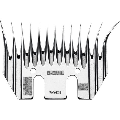5 Peignes Heiniger B-Evil pour laine fine (1/2)