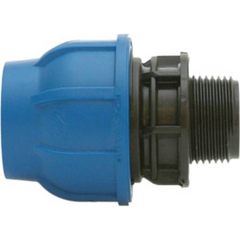 20 x RACCORDO POLIPROP RACCORDO MAS D 16MM X1/2