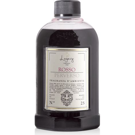 LOGEVY - Ricarica da 500 ml per i Diffusori Logevy - Rosso Perverso