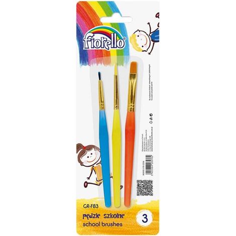 Set di 3 pennelli Fiorello GR-FB3.