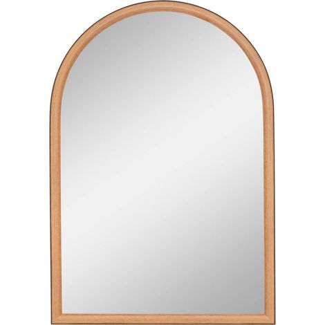 Spiegel „Tanya“ (Bogenform), 68 x 98 cm, braun - Atmosphera créateur d'intérieur (1/3)