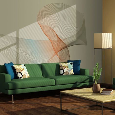 Papier Peint "Figure en Pastels" 154 x 200 cm (1/2)