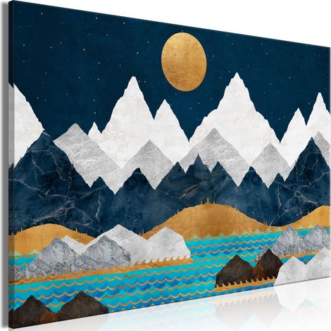 Dipinto - Notte in montagna (1 parte) (1/2)