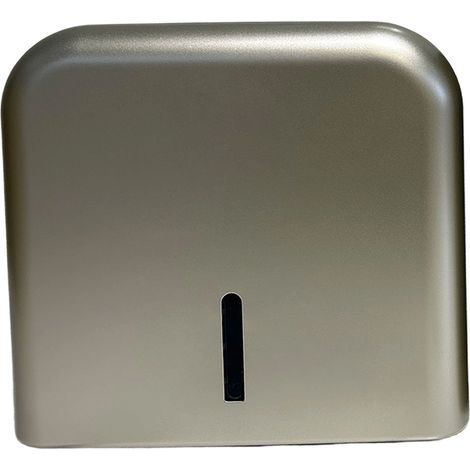 Soavoa Distributeur Papier YW-818 Grand Format Champagne Doré pour Salle de Bain et WC Design Moderne avec Fenêtre Visible (1/4)