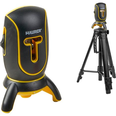 LIVELLA LASER MAURER AUTOLIVELLANTE CON TREPPIEDI