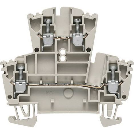 Weidmüller 1021500000-1 Morsetto doppio A vite Beige scuro 1 pz.