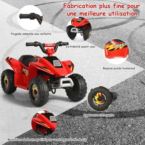 Quad électrique à batterie pour enfants 4,6 km/h (1/5)