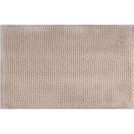 Tappetino antiscivolo per la neve Super assorbente, lavabile in lavatrice Adatto per bagni, docce, vasche da bagno o WC Grigio scuro - 40 x 60 cm (1/5)