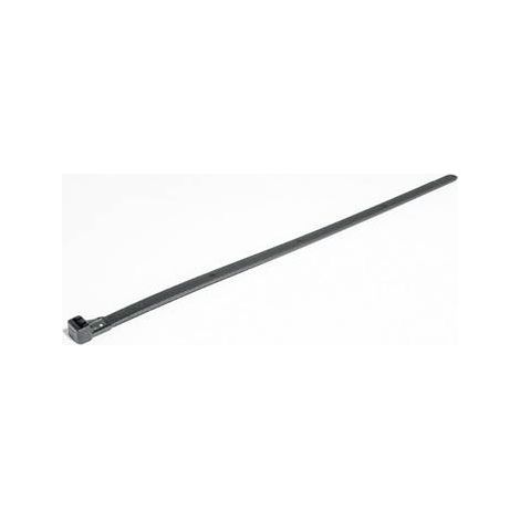 HellermannTyton REL140 Abrazadera de cable negra 150 mm x 7,6 mm