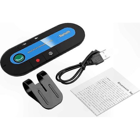 Haut-parleur sans fil pour voiture avec fonction multipoint pour appels mains libres et diffusion de musique (1/5)