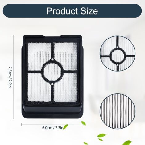 Pacchetto di 4 Filtro Hepa per Aspirapolvere senza Filo e Moppa BISSELL CrossWave HF3 3598N - Accessori per Aspirapolvere-AUTRES (1/4)