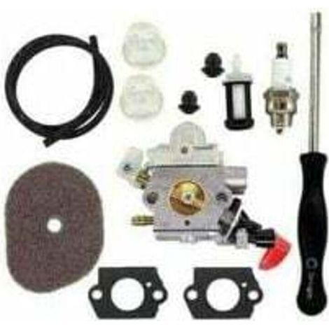 Carburateur avec Filtre à air pour Stihl FS40 FS50 FS56 FS70 FS70C FC70 FC56 FS56C HT56 HT56C KN56 KM56 KM56C Tondeuse Pièces 4144 120 0608 41441200608 C1M-s267A (1/5)