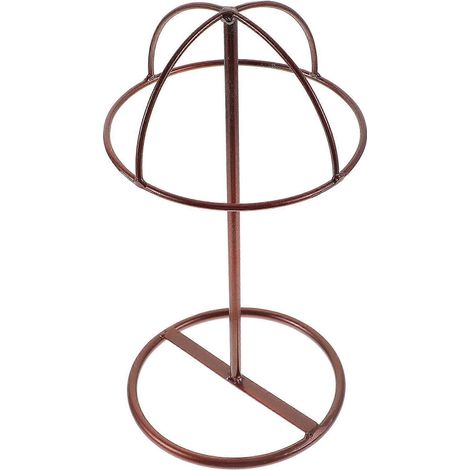 Présentoir à chapeaux, présentoir de bureau pour la vente au détail, design en fer forgé multicolore, un ensemble. (1/5)