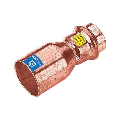 Raccordo riduzione rame 22 x 18 mm a pressare m/f FRABO