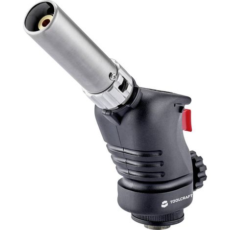 TOOLCRAFTLampada a gas Becco Bunsen,1694485,1500 °C,senza bombola del gasEN 417