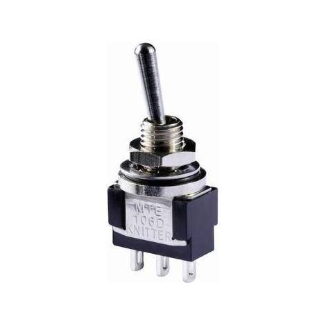 Knitter-Switch MTE 106D MTE 106D Interruttore a levetta 250 V/AC 3 A 1 x On / On IP67 Permanente 1 pz. (1/2)