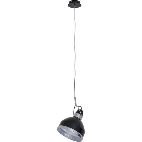Suspension Luminaire Design Rétro Ø 22,8 cm pour Cuisine et Salle à Manger Douille E27 Max 40W - PANGIVO (1/5)