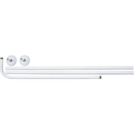 Barra Ba�o Curva N�1 Blanco 2558063