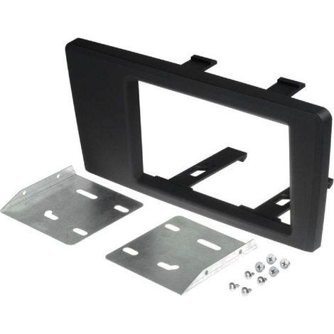 Kit Facade autoradio KA111B compatible avec Volvo S60 V70 XC70 00-04 - 2DIN noir