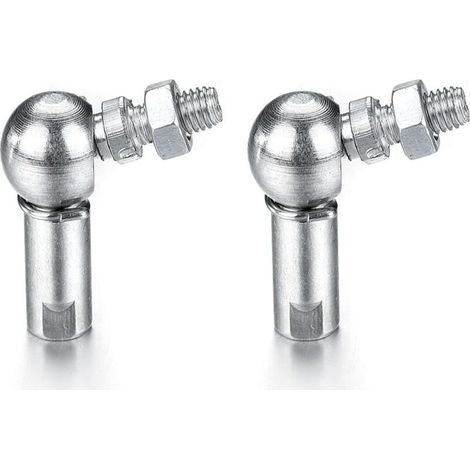 Set di 2 cuscinetti a sfera a L CS16 - Stelo filettato (M10 x 1.5) (1/5)