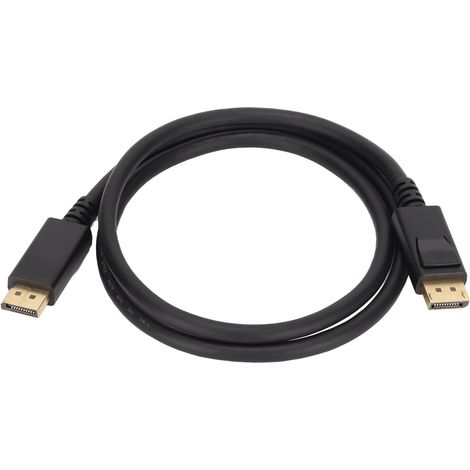 Câble DP1.4 28 AWG, 8K à 60 Hz, 4K à 144 Hz, 4K à 120 Hz, diamètre extérieur 7 mm, connecteurs DP mâle-mâle, longueur 1 m (1/5)
