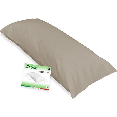 FEDERA BOBBY una piazza e mezza MISURA cm. 55 X 140 Tortora