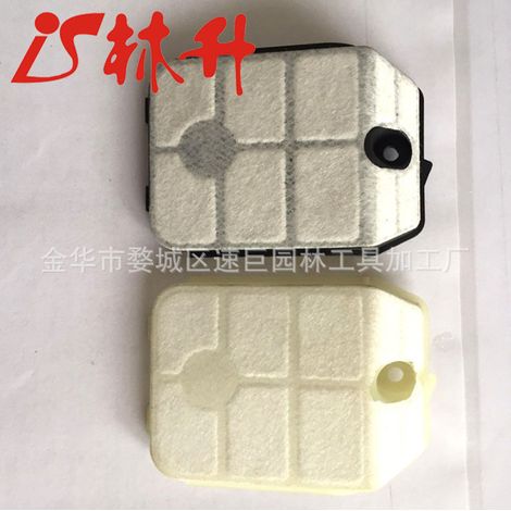 Filter for air adapted to tronçonneuses, element filter BG85 in cotton. (1/4)