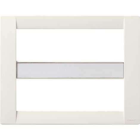 VIMAR - 16748.04 Plaque Classique 12M Blanc Idée