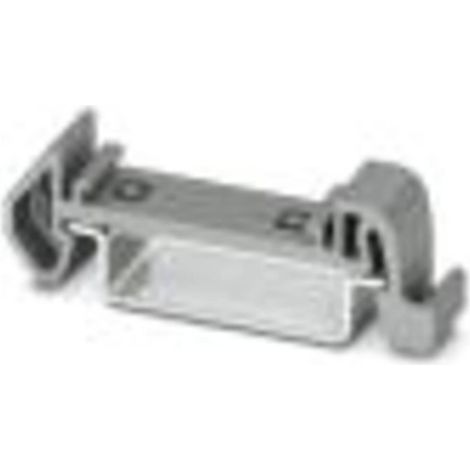 Phoenix Contact PTFIX-NS35A-FIX Adaptador gris para carriles DIN