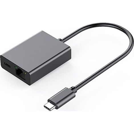 Adaptateur USB C Ethernet, 1000 Mbps Adaptateur Ethernet USB C vers RJ45, Compatible pour Ordinateur Portable, MacBook Pro/Air, iPad Pro/Air, Chromecast Google TV et Plus Encore. (1/5)