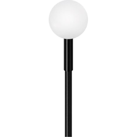 Lombardo stelo in vetroresina mod. linfa o 120 led 4k all black ll14911an (1/3)