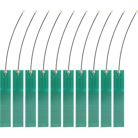 10 Antennes internes NZ‑433‑PCB‑004 433MHz haut gain WiFi BT intégrées pour alarme sécurité drone (1/5)