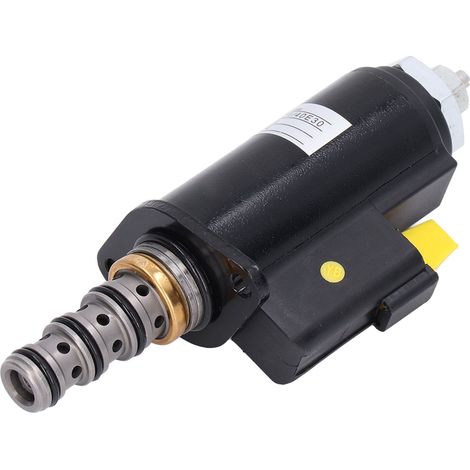 Vanne Solénoïde Hydraulique pour Caterpillar 320B 320C 320D, Pompe KDRDE5K, Pièce 31-40E30 et 111-9916 (1/5)