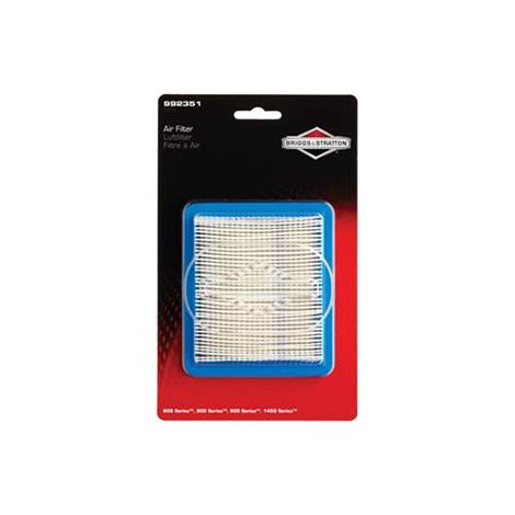 Filtro de aire Briggs & Stratton 992351 para series 600, 800, 900. referencia B&s a granel: 491588s. (Origen: 992351)