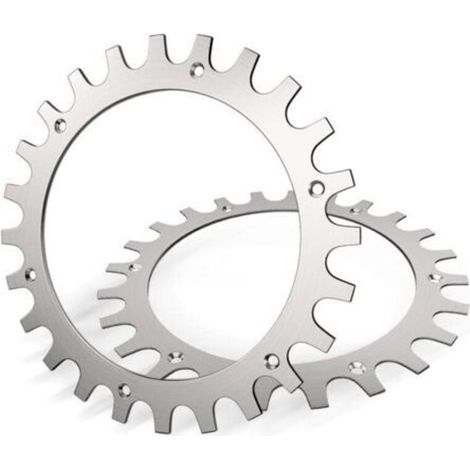 Crampons en acier inoxydable 304 pour tondeuse Worx Landroid S/M – Épaisseur 2mm – Amélioration traction – Diamètre roue 205mm (1/5)