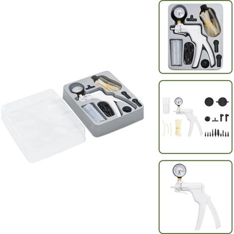 Medidor de presión - vidaX Kit de purgador de frenos y bomba de vacío - Sistema de frenos