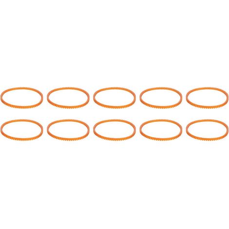 10 courroies de moteur de machine à coudre, courroies de rechange professionnelles, flexibles et durables, en plastique, pour anciennes machines à coudre électriques domestiques. (1/4)