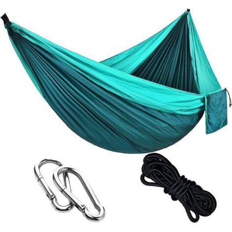Hamac - - 270 x 140 cm - Nylon 210T - 2 Personnes - Extérieur (1/4)