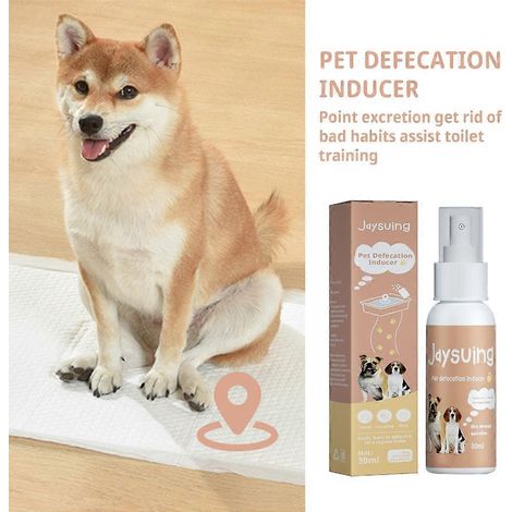 Spray inducteur de défécation pour chats et chiens (30 ml) - Guide de localisation pour l'éducation canine (1/4)