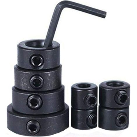 MINKUROW 1 Juego De Brocas Avellanadoras Collar De Tope De Profundidad Ajustable Perforación Para Carpintería (1/5)