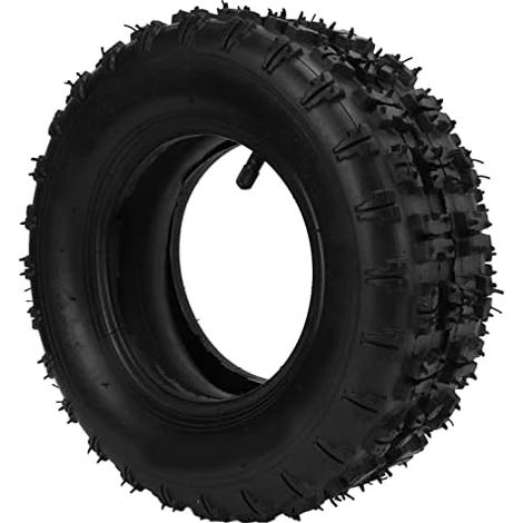 Pneus de Tondeuse à Gazon, Pneu 13x5,00‑6 avec Tige de Valve Droite épaississant Pneus Intérieurs et Extérieurs de Tracteur de Pelouse pour Tondeuse à Gazon Chasse-neige (1/4)