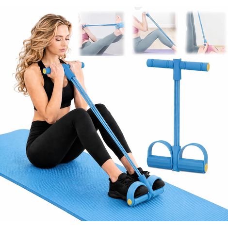 Corde Fitness Multifonction, 6 Tubes, Resistance, Tirer, Maison, Entrainement, Corps, Complet (1/5)