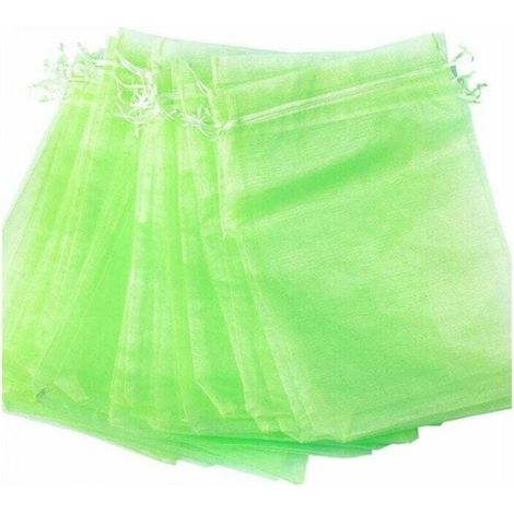 Lot de 100 Sac Protection Fruits Sacs Filets Protection des Grappes de Raisins Contre Les Oiseaux et Insectes Guêpes Frelons 30 x 20 cm (1/5)