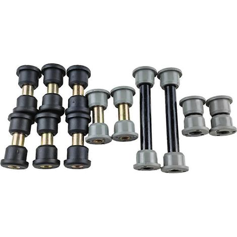 Kit de reparación de bujes de goma con placa de acero para brazo oscilante 102956201 102506601 para carritos de golf Club Car Precedent (1/5)