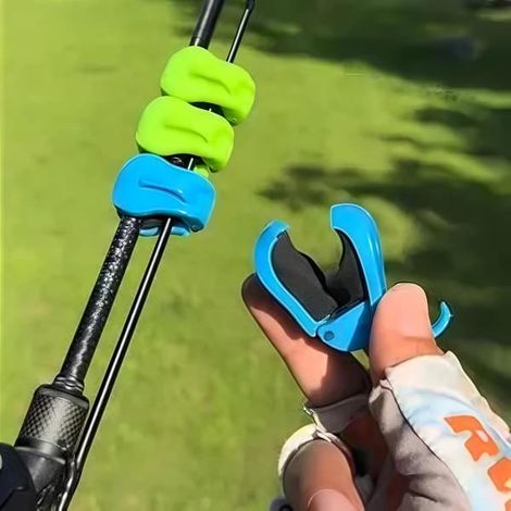 Support de Canne Multifonctionnel - Pinces de Canne à Pêche Portables pour Sol/Voiture/Mur/Plage, Supports de Canne à Pêche Auto-fixants avec Poignée de Pression (1/5)